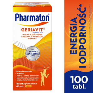 Pharmaton Geriavit, 100 tabletek