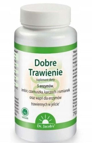Dr. Jacob's Dobre Trawienie, 90 tabletek