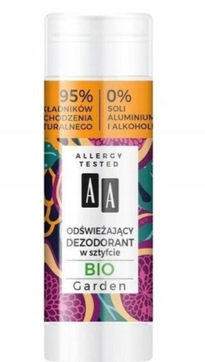 AA Odświeżający dezodorant w sztyfcie garden, 25g