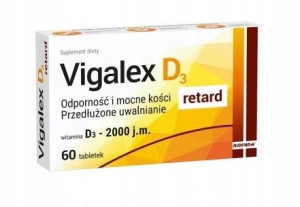 Vigalex D3 2000 j.m., 60 tabletek