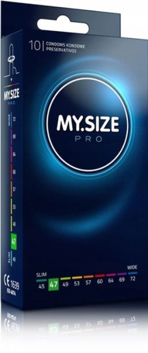 My Size PRO, Prezerwatywy 47mm, 10 sztuk