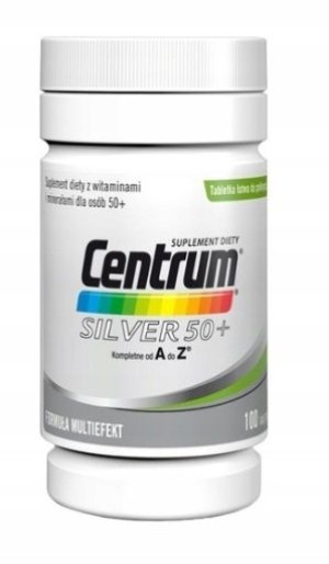 Centum Silver 50+, 100 tabletek