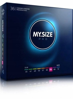 My Size PRO, Prezerwatywy 64mm, 36 sztuk