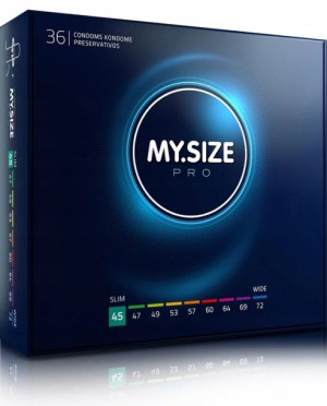 My Size PRO, Prezerwatywy 45mm, 36 sztuk
