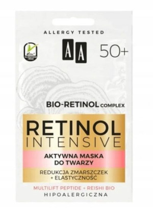 AA Retinol Intensive 50+ Maska Liftingująca 2x5 ml