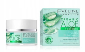 Eveline Organic Aloe + Collagen żel do twarzy 50ml