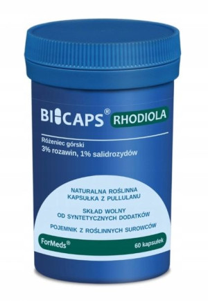 Bicaps, Rhodiola, 60 kapsułek