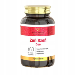Noble Health Żeń-szeń DUO, 60 kapsułek