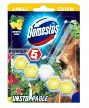 Domestos Power 5 Zawieszka do WC Exotic Lime, 55g