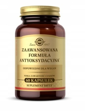Solgar, Zaawansowana Formuła Antyoksydacyjna, 60k
