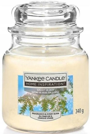 Yankee Candle, Sunlight On Snow, Świeca, 340g