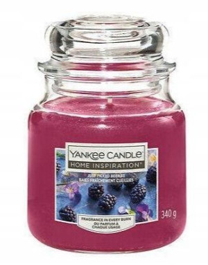 Yankee Candle, Just Picked Berries, Świeca, 340g