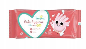 Pampers, Kids hygiene on the go, Chusteczki, 40szt