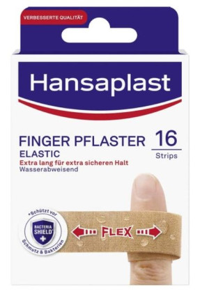 Hansaplast, Plastry ekstra długie, 16 sztuk