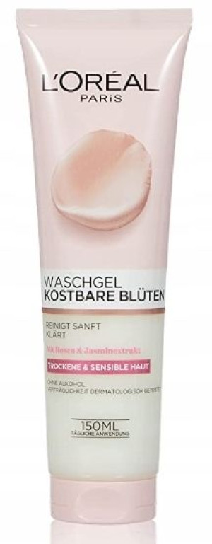 Loreal, Żel do mycia z różą i jaśminem, 150ml