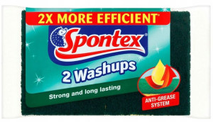 Spontex, 2 Washups, Gąbka, 2 sztuki