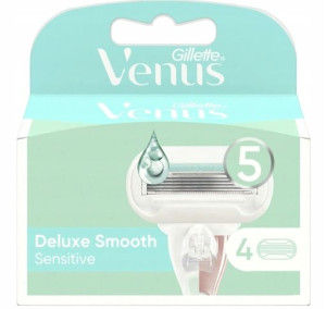 Gillette, Venus Extra Smooth Sensitive wkłady 4szt
