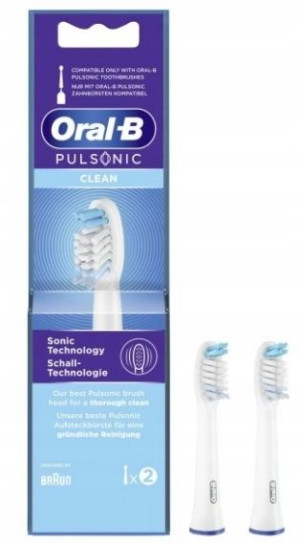 Oral-B, Pulsonic Clean, Wymiennie końcówki, 2 szt