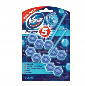Domestos, Zawieszka do WC, Ocean, 2 x 55g