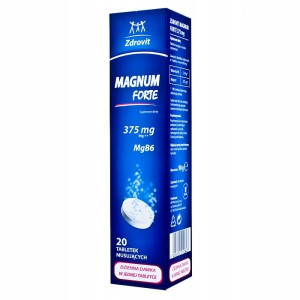Zdrovit Magnum Forte 375mg 20 tabletek musujących