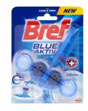 Bref, Zawieszka do WC, Chlorine, 50g