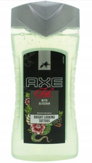Axe, INK Tattoo, Żel pod prysznic, 250ml