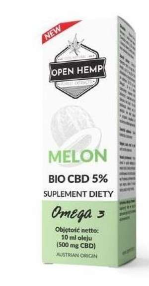 BIO CBD 5% Melon krople, 10 ml