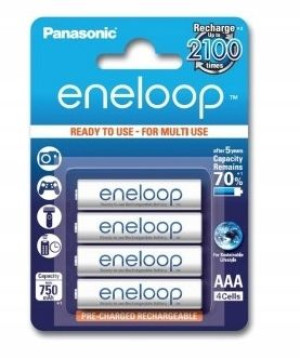 Panasonic ENELOOP AAA 750 mAh 2100, 4 sztuki