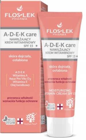Flos-Lek Pharma A+D+E+K Care Nawilżający Krem 50ml