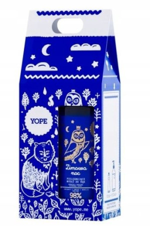 Yope, Zestaw 2w1 Zimowa Noc Mydło 500ml+Krem 50ml