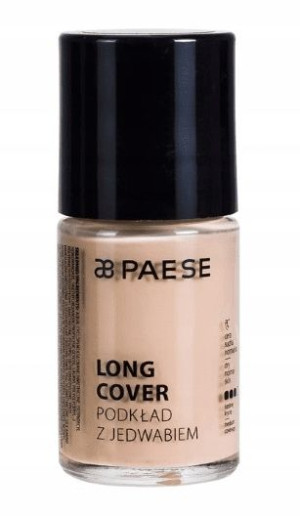 Paese, Podkład z jedwabiem, 02N Jasny beż, 30 ml