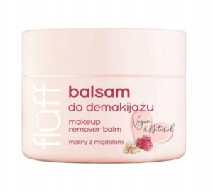 Fluff, Balsam do demakijażu, malina i migdał, 50ml