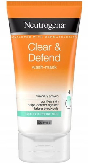Neutrogena, Clear & Defend Wash Maseczka 150ml