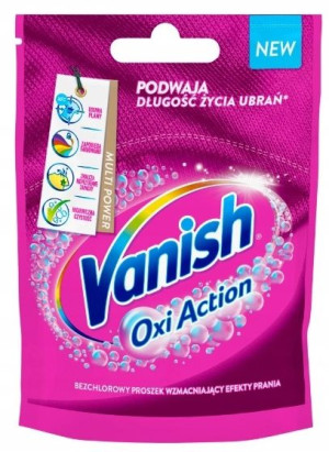 Vanish Oxi Action, Odplamiacz do koloru, 30g