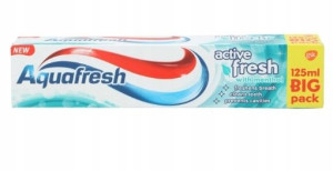 Aquafresh, Active Fresh, Pasta do zębów, 125ml