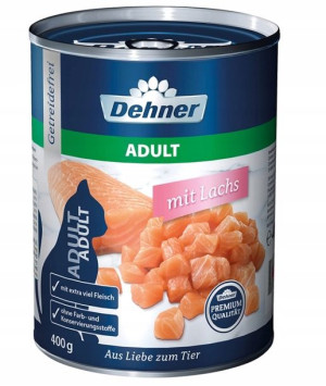 Dehner, Adult, Karma dla kota, łosoś, 400g