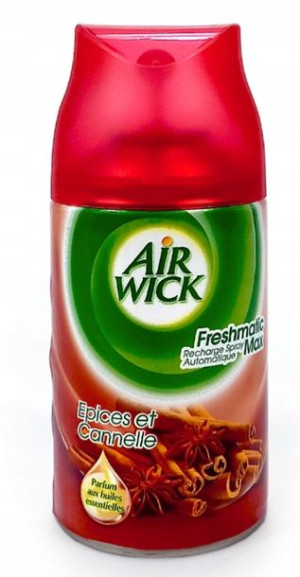 Air Wick, Odświeżacz powietrza cynamonowy, 250 ml