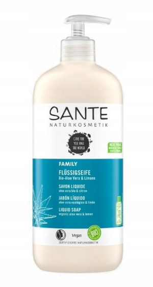 Sante, Mydło w płynie, aloes i cytryna, 500 ml