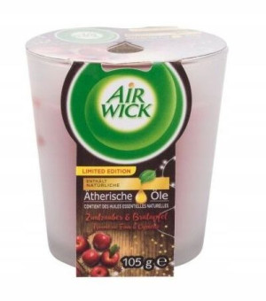 Air Wick, Świeca zapachowa, jabłko i cynamon, 1szt