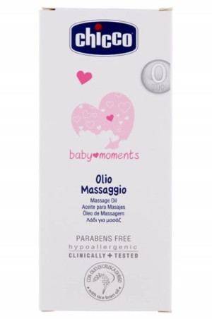 Chicco, Olejek do masażu dla dzieci, 200 ml