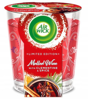 Air Wick, Świeca Grzane wino z klementynką, 105g