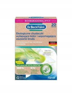 Dr Beckmann, chusteczki wyłapujące kolor, 20 sztuk