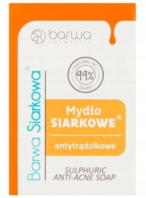 Barwa, Mydło siarkowe, 100g