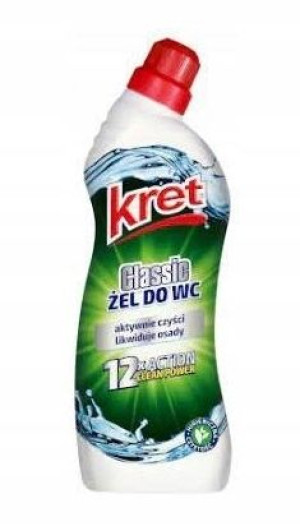 Kret, Classic Żel do WC, 750 ml