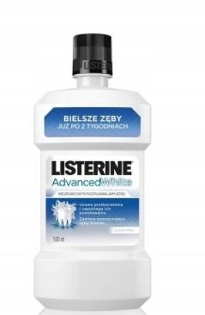 Listerine AdvancedWhite Płyn do płukania ust 500ml