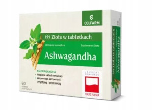 Ashwagandha, 60 tabletek