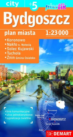 Bydgoszcz + 5 plan miasta