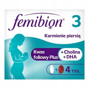 Femibion 3, Karmienie piersią, 28tabl + 28kaps