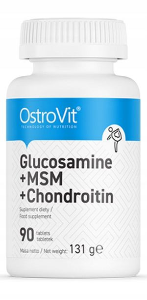 Ostrovit Glucosamine+msm+chondroitin 90 Tab.
