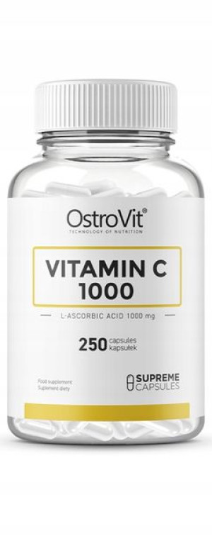 Ostrovit Supreme Capsules Vitamin C 1000mg-250kaps